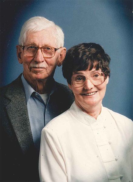 Rex and Lois in 1995.