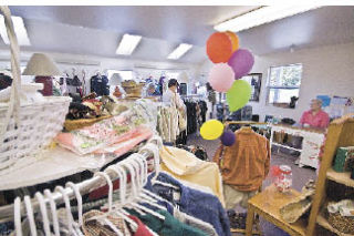 The new Lopez Thrift Store .The store has triple the floor space for retail.