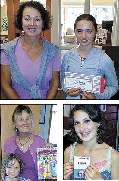Top: Karen Rogers and  Juniper Blomberg. Bottom left: Rosie Sumner and  Freda Kvistad. Bottom right: Uma Chopra.