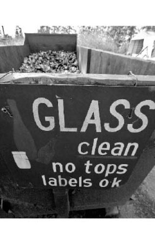 Part of the current Lopez recycling unit.