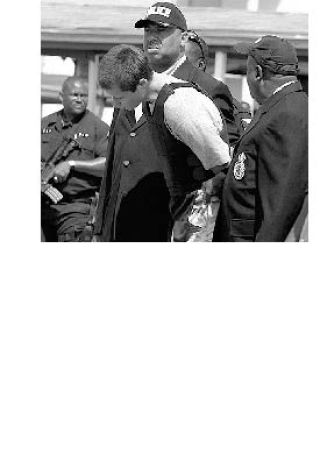 Colton Harris-Moore arrives barefoot