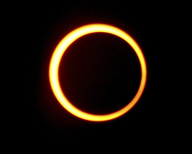 Lopezian photographer Geroge Willis took these photos of the annular eclipse in Zion National Park