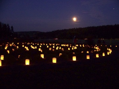 Whispers of Nature outdoor Seven-Circuit Labyrinth is hosting its third annual Luminary Labyrinth Walk