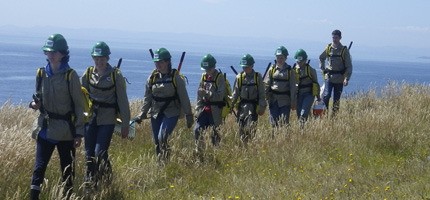 LICC on the move at Iceberg Point.