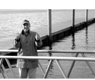 Contributed photo Former SJC council member Alan Lichter of Orcas Island giving the thumbs up on the landing.