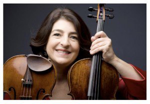 Aloysia Friedmann on viola