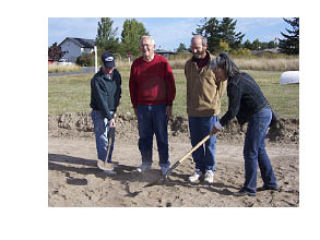 New Lopez thrift shop building construction starts