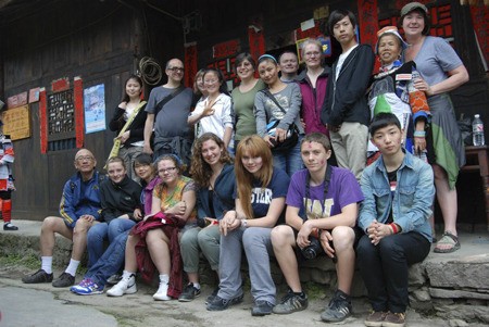 Lopez students in China.