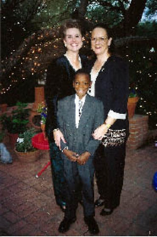 Jan and Barbara with Josh when he was 10 years old.