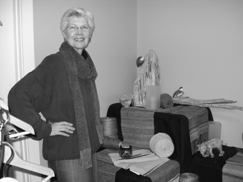 Sue Noble in her studio.