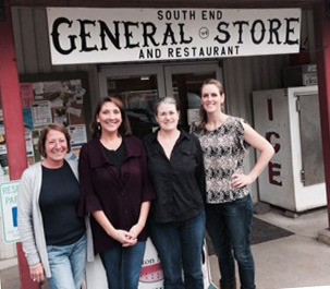 Ladies from the South End General Store and Restaurant.