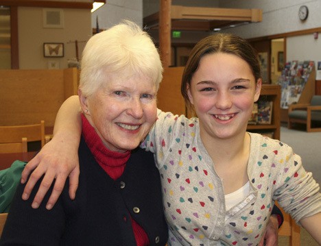 Mary Schoenman and Patience Taylor.