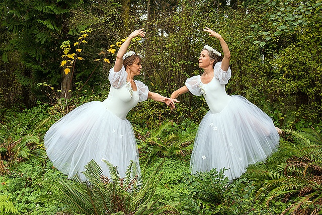 Contributed photo/ Robert HarrisonAndrea O’Bryant and Suzanne Strom dancing as Sylphs.