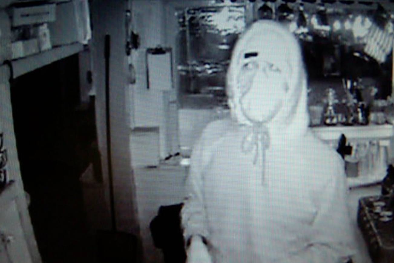 Contributed photo                                This photo is from the video that captures the burglar in Mijitas.