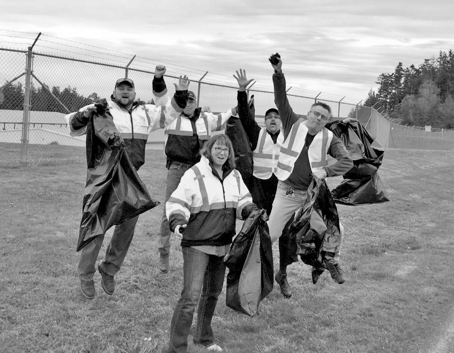 Over 200 volunteers made island clean up a success