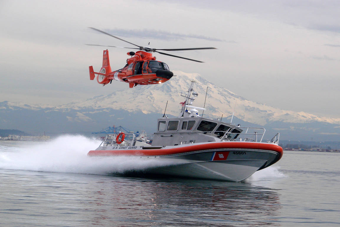 Coast Guard and SJC Sheriff’s Office assist injured man on boat south of Lopez