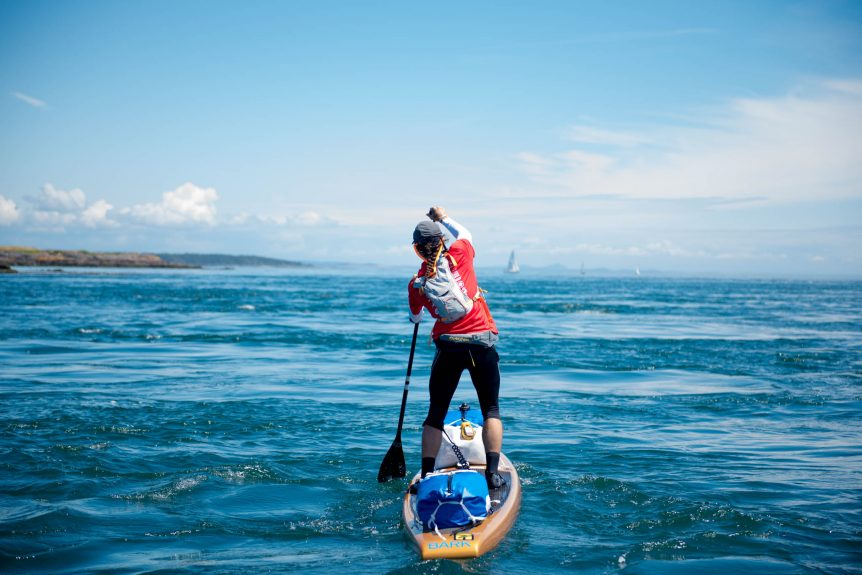 Karl Kruger first person to finish Race to Alaska on a paddleboard