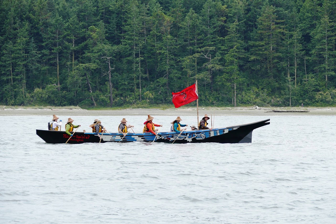 Tribal canoe journey comes to Lopez, July 24
