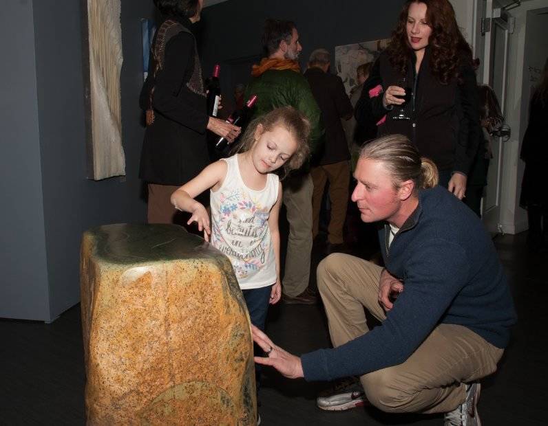 Contributed photo/SJMI                                &ldquo;Spirit Taking Form&rdquo; SJIMA artists registry exhibit 2016 opening