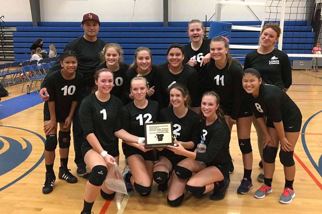 Lopez Lobo volleyball takes district championship