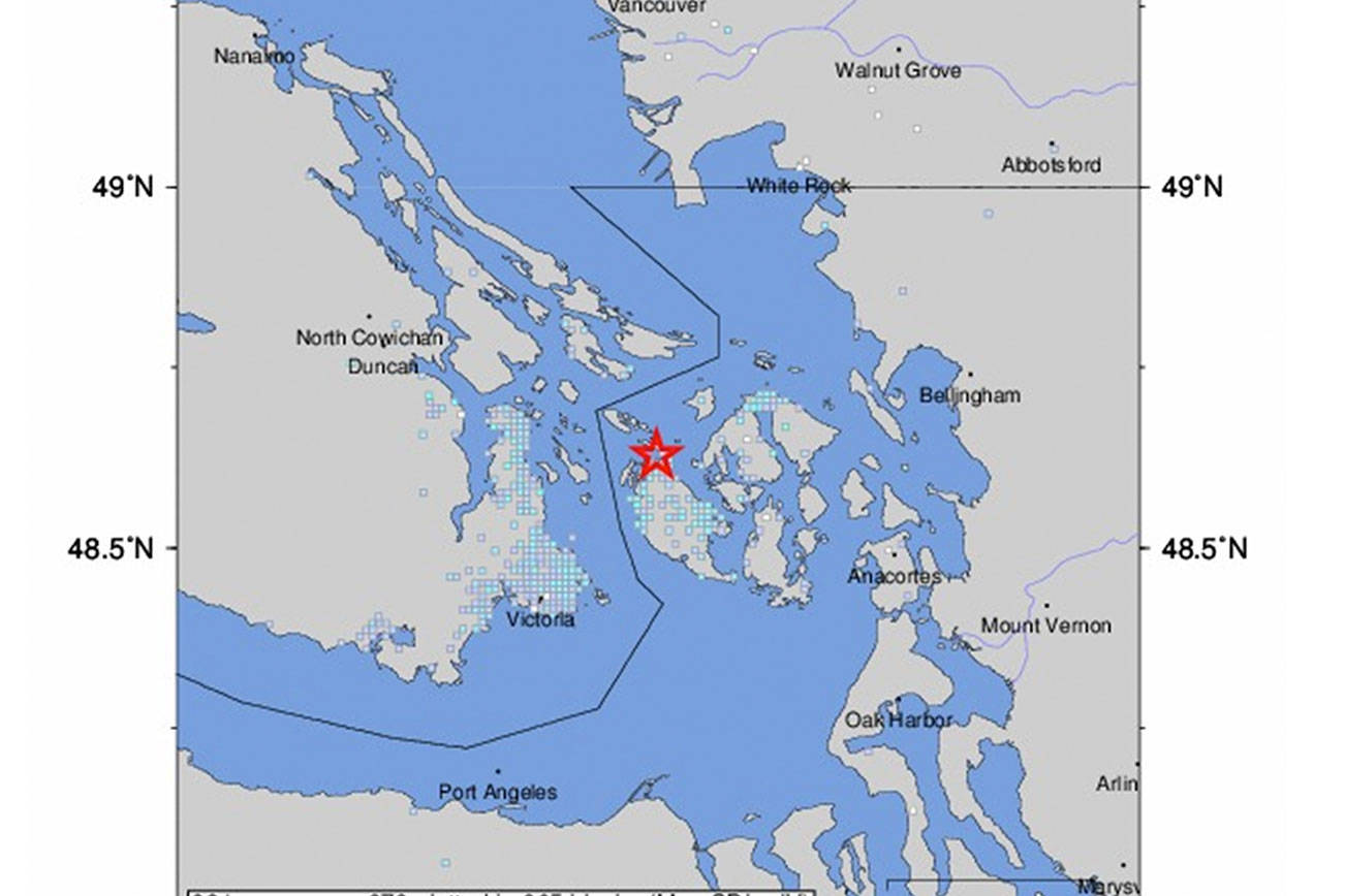 3.1-magnitude earthquake hits San Juan Islands