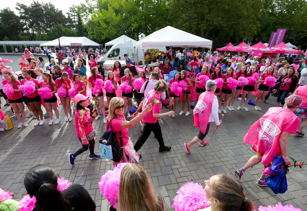 2017 Komen Race for the Cure. Photo by Scott Eklund/Red Box Pictures