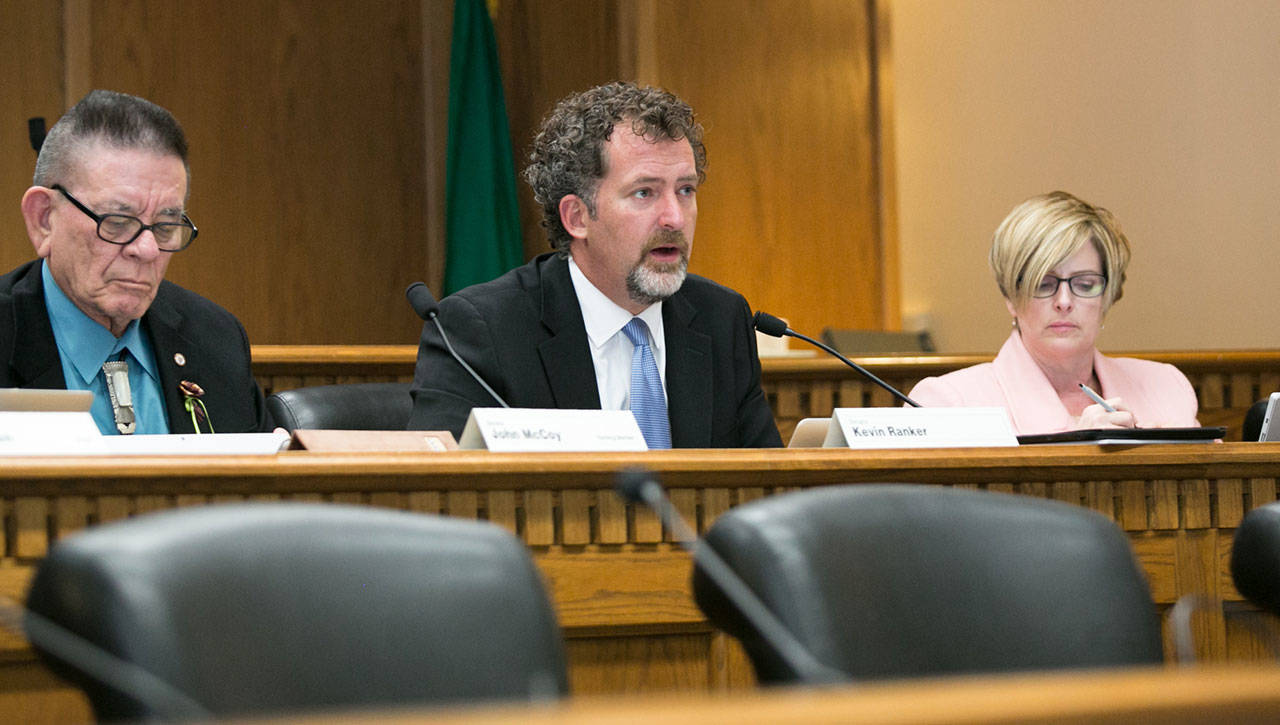 Contributed photo                                Ranker with the senate energy, environment and telecommunications committee in 2015.