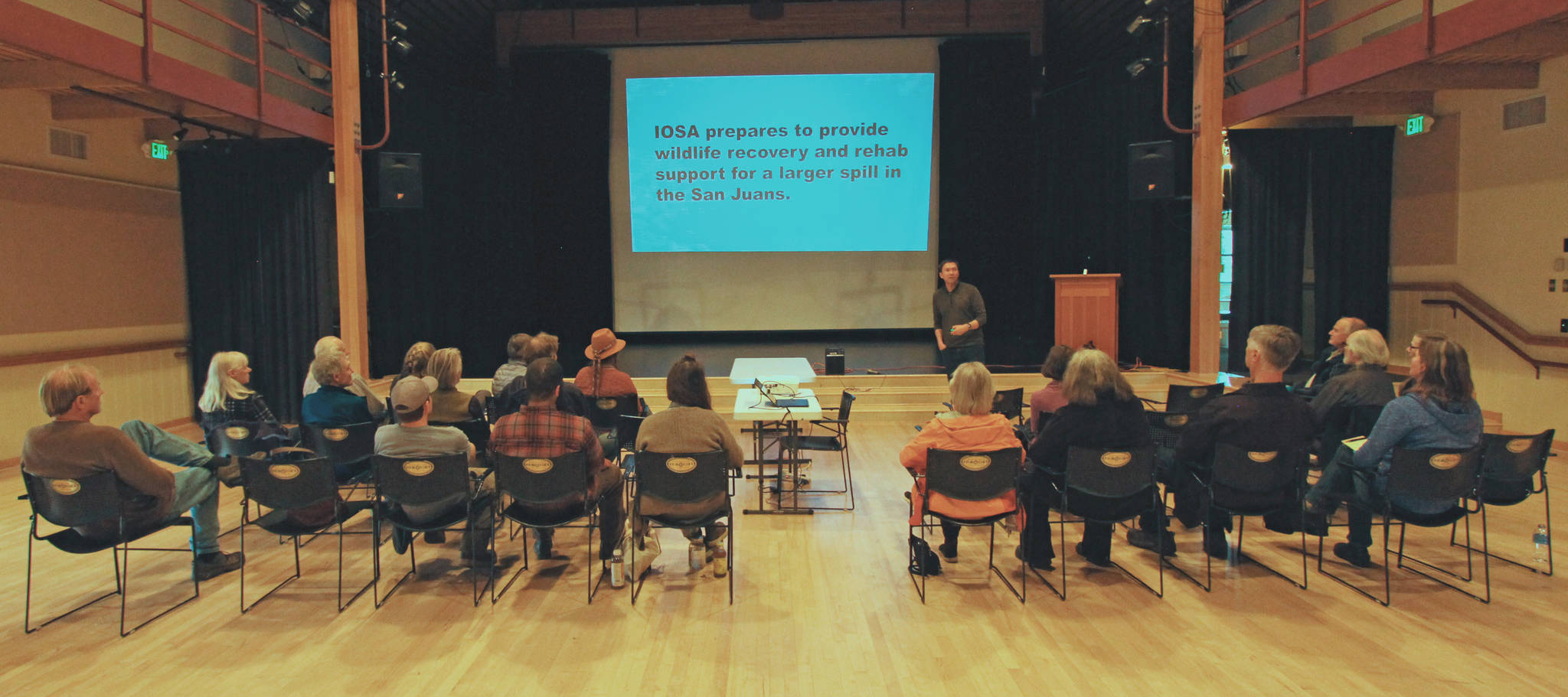 IOSA oil spill meetings attract a crowd Islands' Weekly