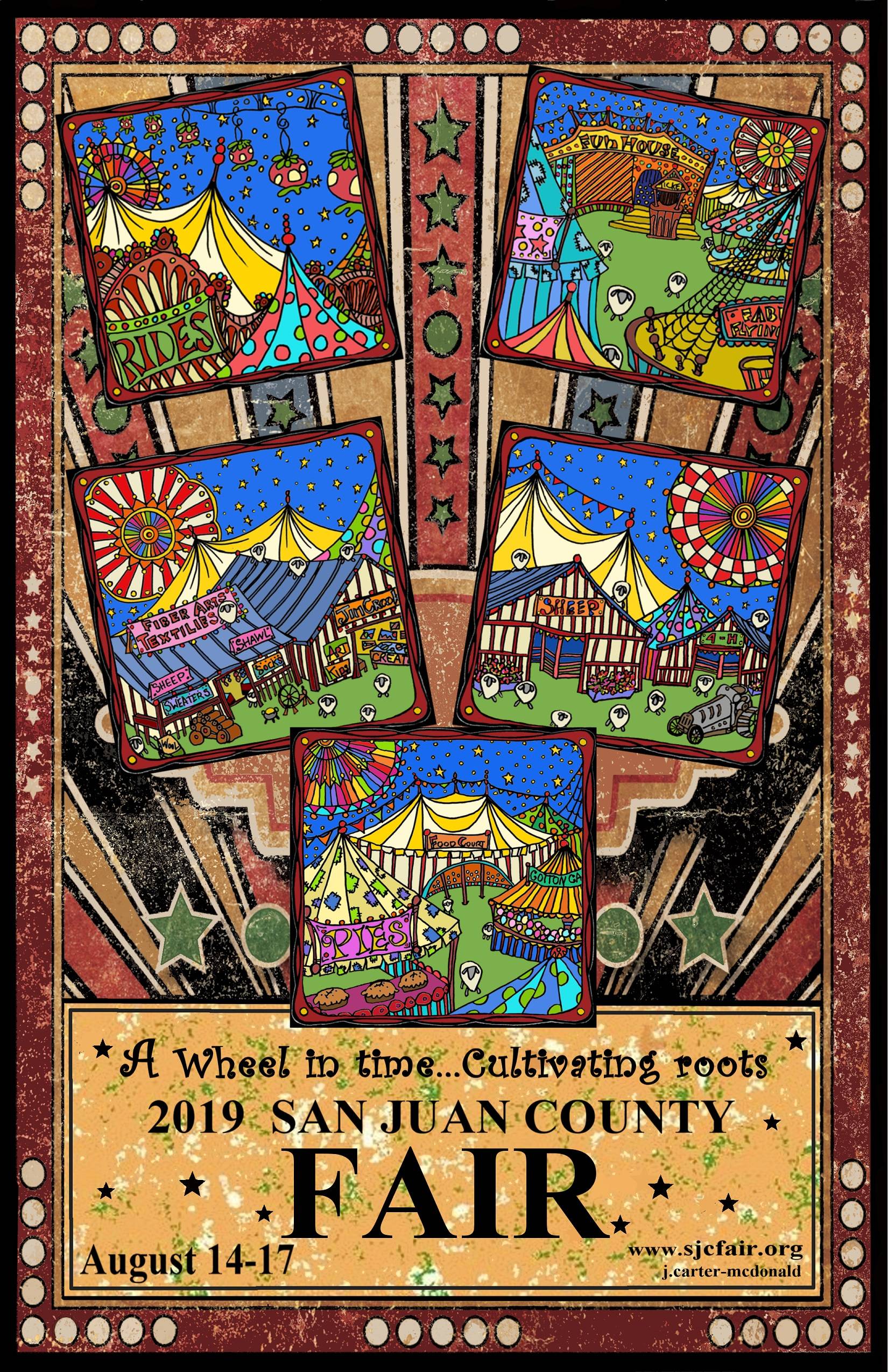 ‘A Wheel in Time: Cultivating Roots’ | San Juan County Fair 2019