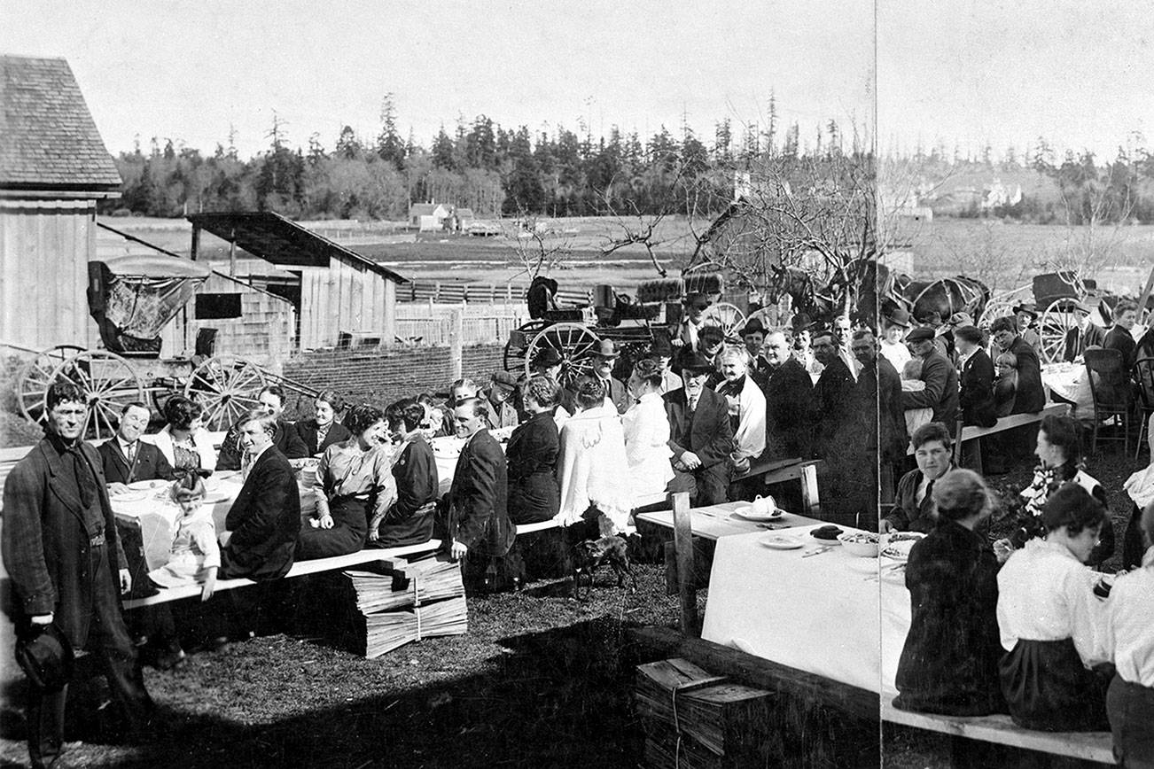 Community picnic at The Lopez Historical Museum