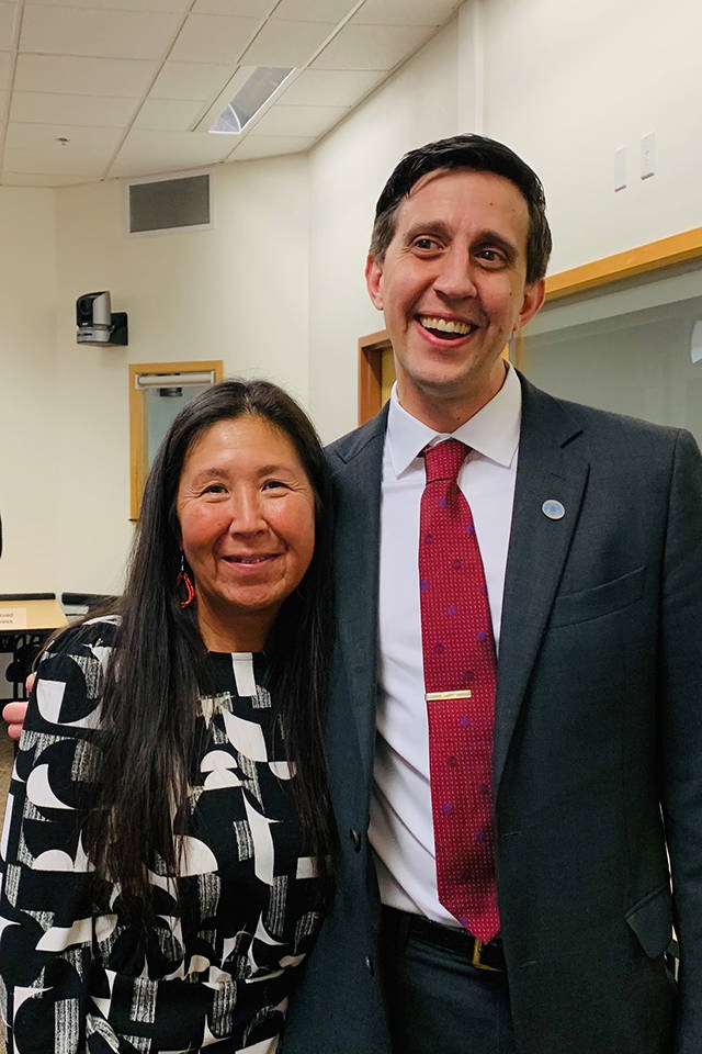 Reps. Debra Lekanoff and Alex Ramel (Contributed photo)