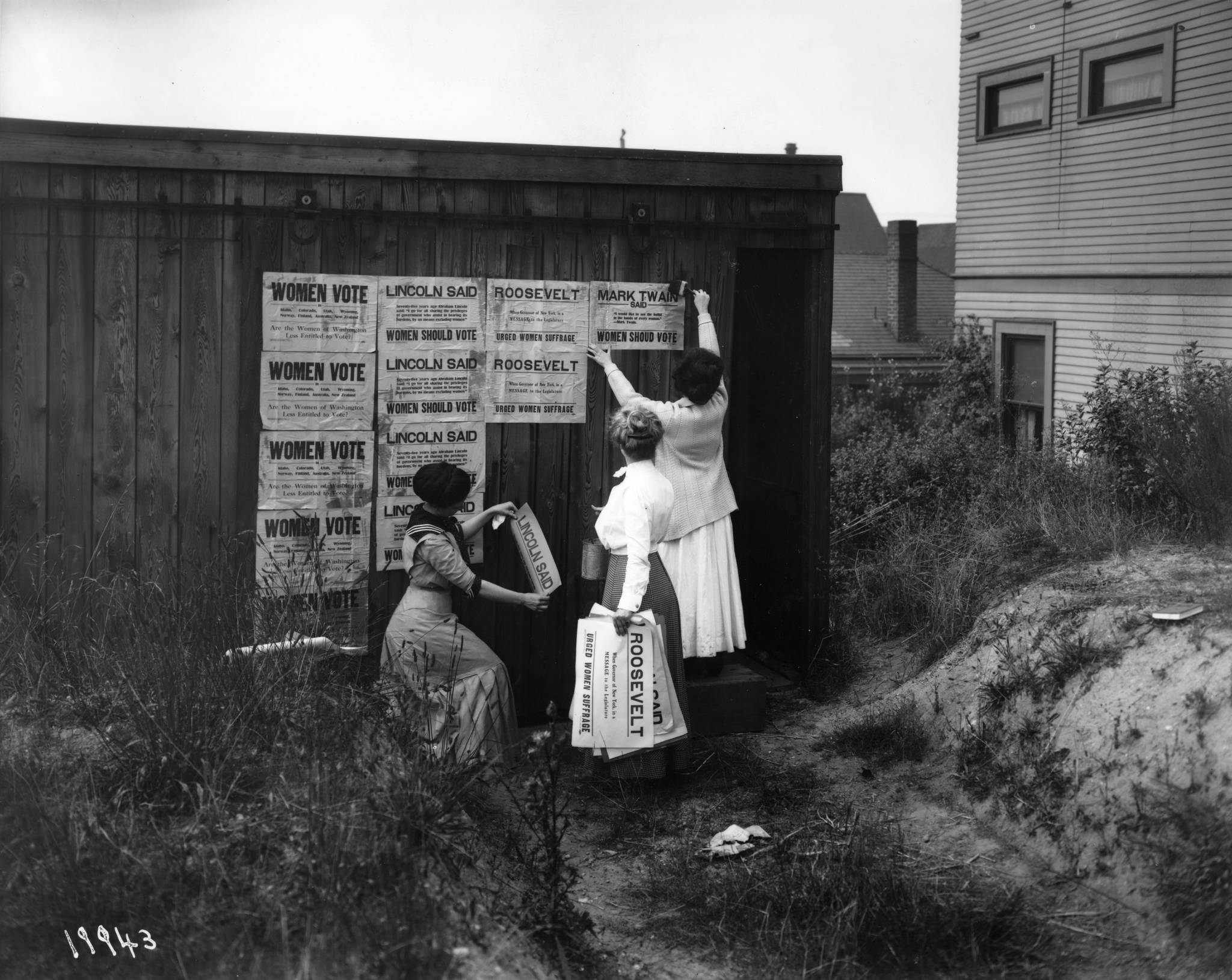 Women celebrate 110 years of suffrage in Washington state