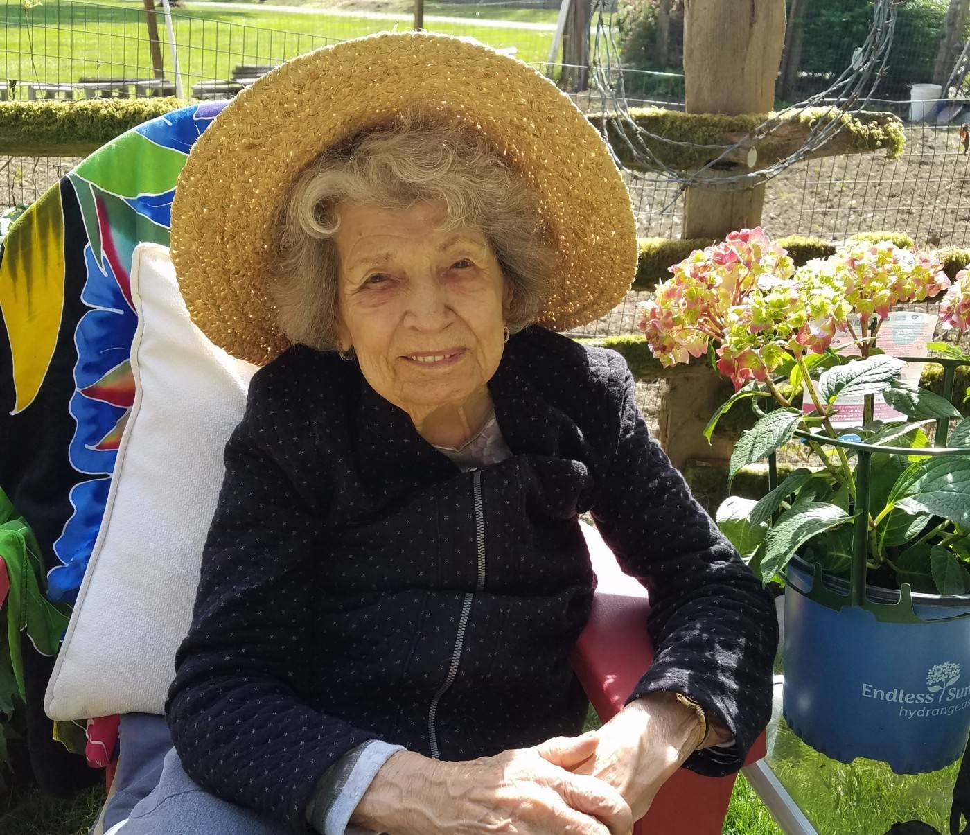 Berdelle Christiansen in 2020, age 106. (Photo courtesy of Sandra Brentlinger and family)