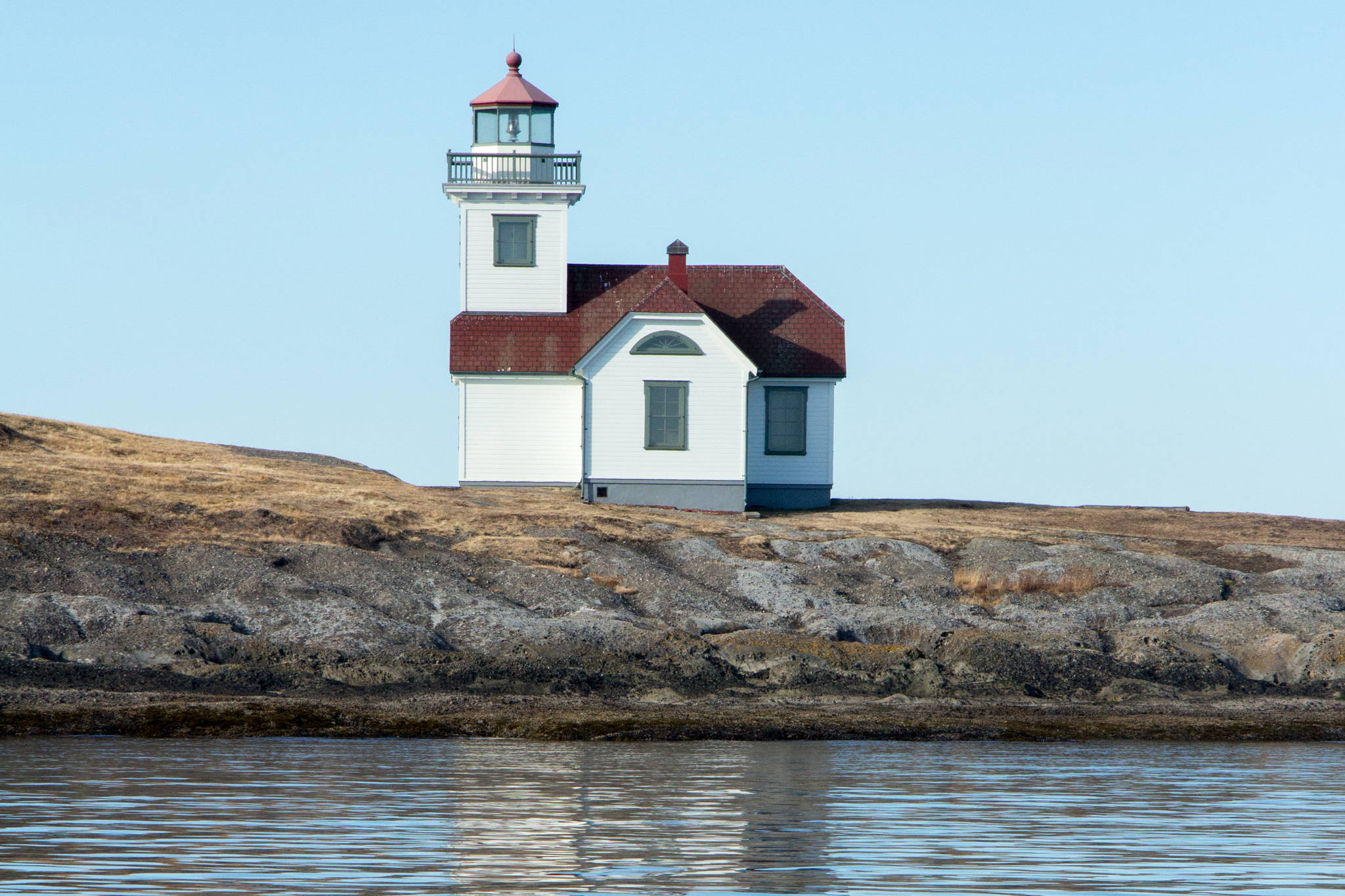 Patos Island Lighthouse, Sept. 2017. (Mandi Johnson/staff photo)