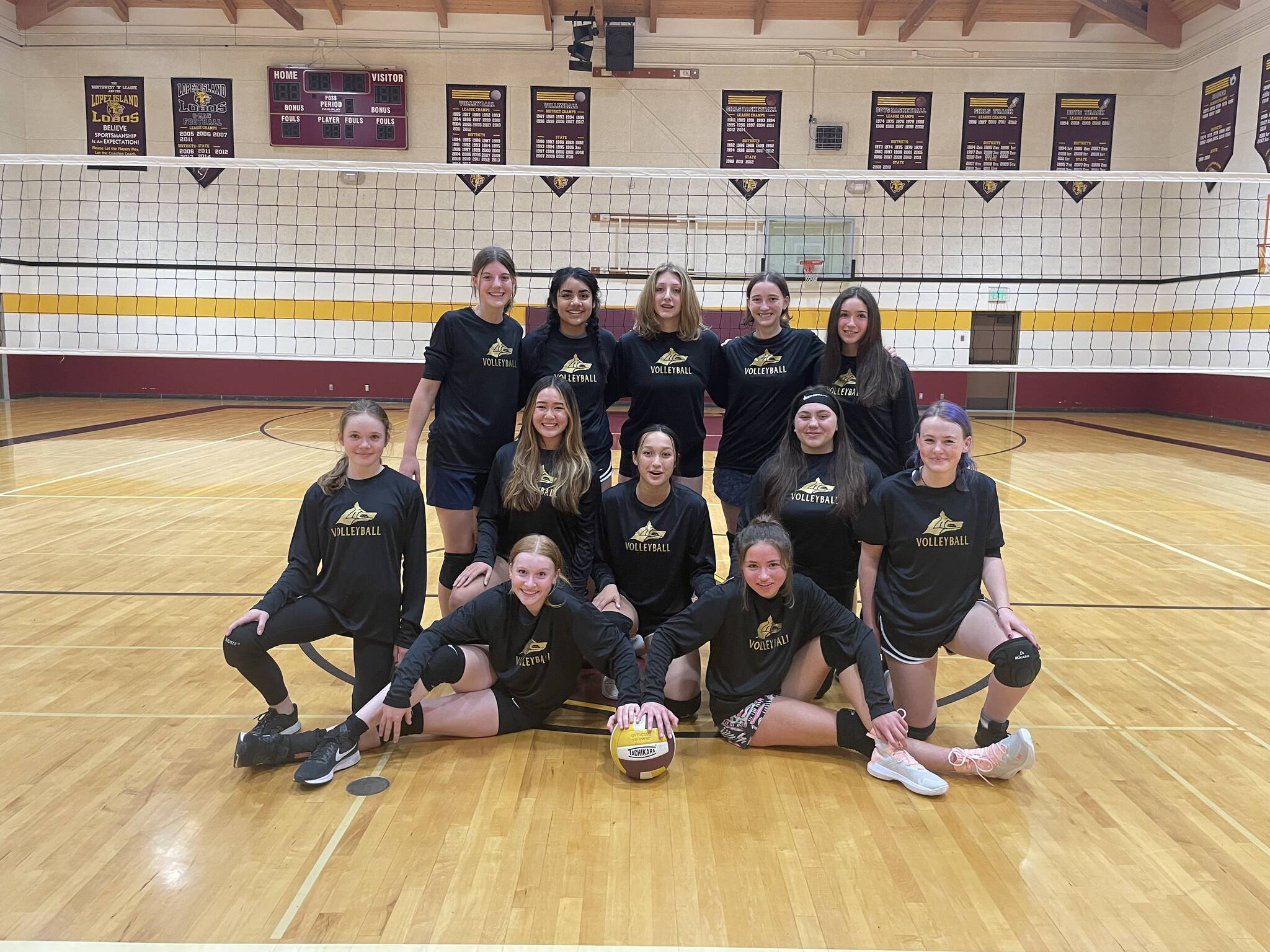 Contributed photo/Lopez High School's 2021 Volleyball team