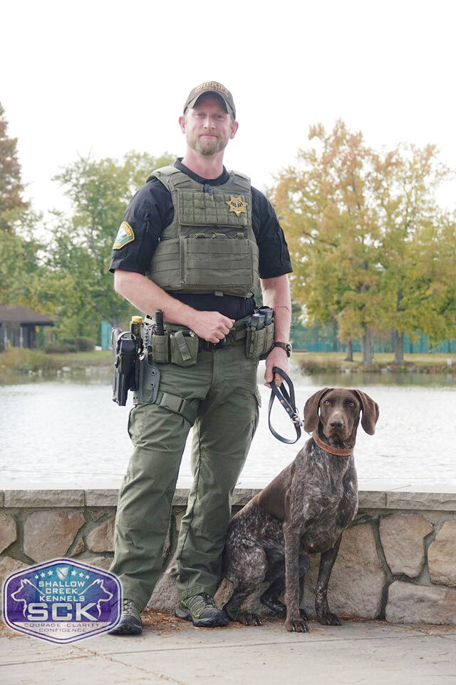 Contributed photo
At right: Jay Holt and Sucia.