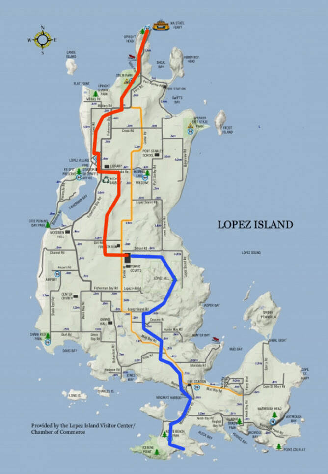 Lopez Community Trails Network/Contributed map