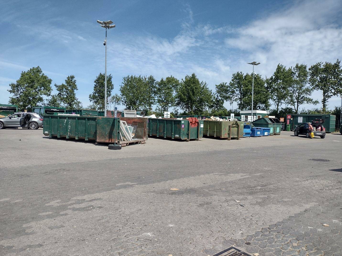 Ross MacDonald/Contributed photo
The main recycling center at BOFA on the island of Bornholm in Denmark. Customers drive into the site to separate and unload their materials. August 2022
