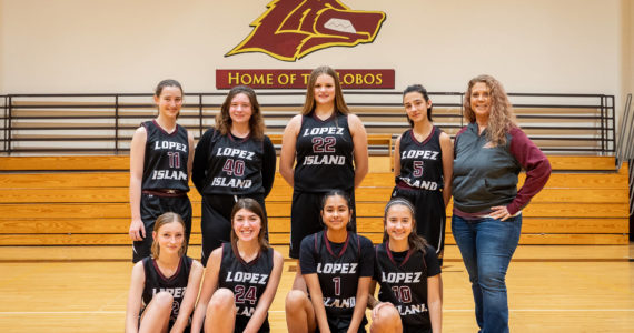 Contributed photo
Top left to right: Ruby Ervin McLean, Betty Burt, Dani Arnott, Josi Luckhurst-Slattery, coach Karrie Warner
Bottom: Iris Ervin McLean, Ruby Sausman, Melissa Valencia, Glory Westervelt