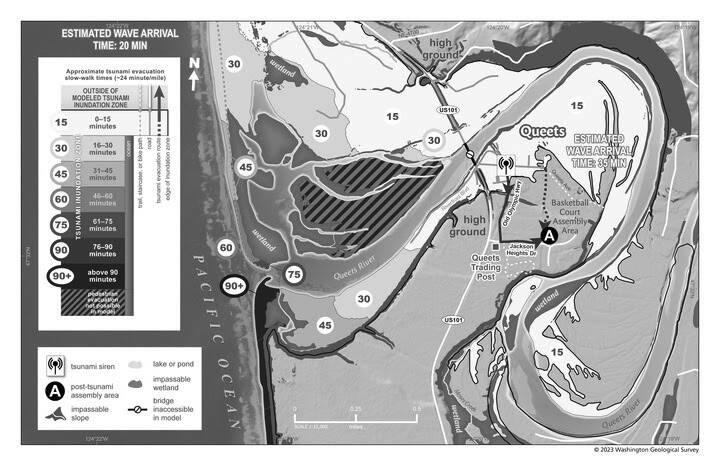Contributed photo by DNR 
New tsunami maps released.