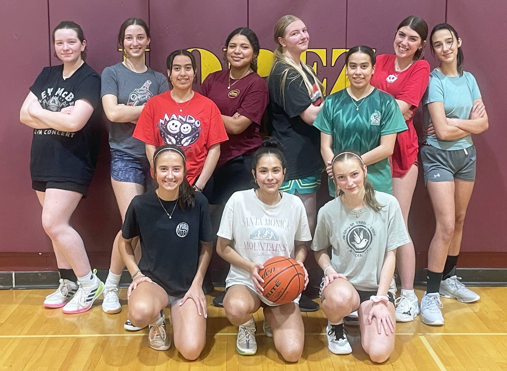 Contributed photo
Top Tier: Betty Burt, Ruby Ervin-McLean, Evelyn Aguilar-Clavel, Saskia Fischer, Ruby Sausman, Josie Luckhurst Slattery Middle: Fatima Velasquez, Lou Lou Velasquez Bottom: Glory Westervelt, Melissa Valencia, Iris Ervin-McLean. Not shown: Dani Arnott