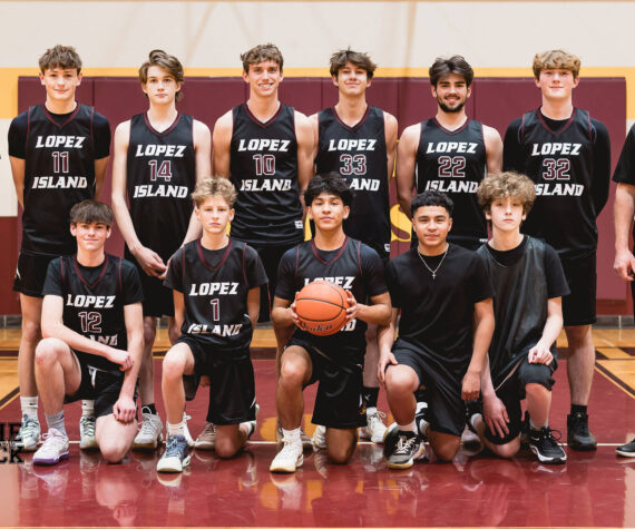 Andrea Huss photo.
Left to right, back row: Assistant Coach Joe Ingman, Andris Meissner, Jake Jones, Ethan Patrick, Silas Gronley, Tristan Dyer, Huck Henderson, Coach Shane Patrick. Front row: Benji Stephenson, Ian Cancusic, Daniel Valencia, Manuel Coro, Colin McDonald.