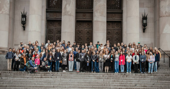 Teen delegates at the Know Your Government Conference. Contributed photo.