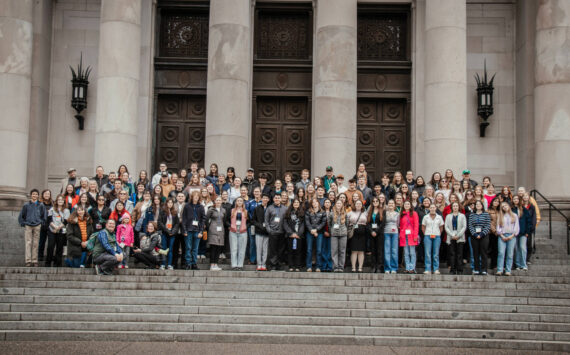 Teen delegates at the Know Your Government Conference. Contributed photo.