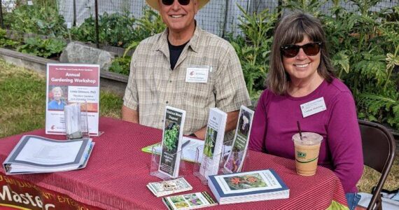 Lindsey and Dennis, master gardeners. Contributed photo.