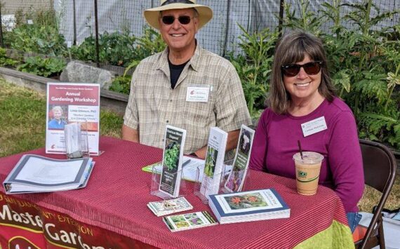 Lindsey and Dennis, master gardeners. Contributed photo.