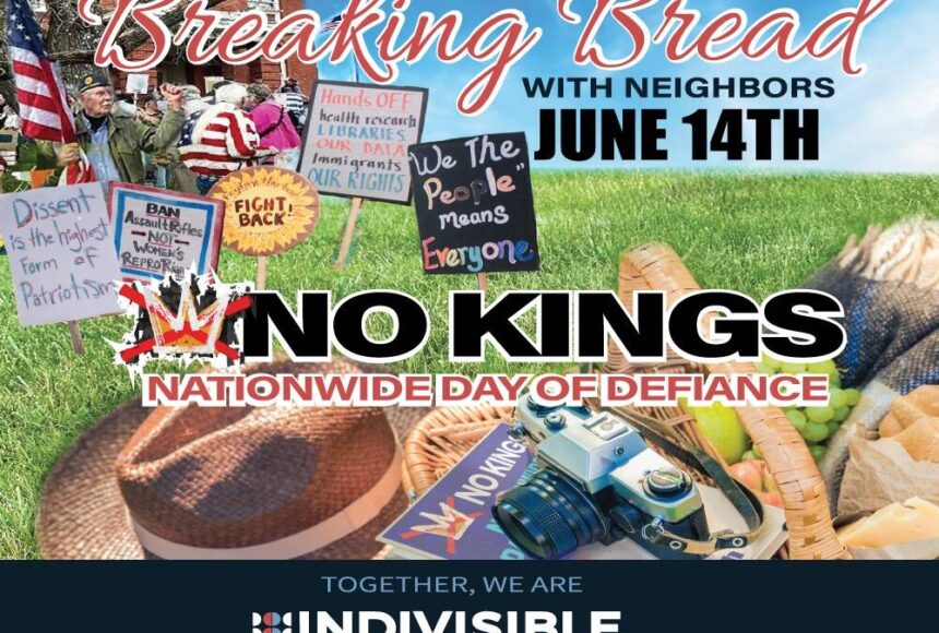 No Kings Day event on June 14