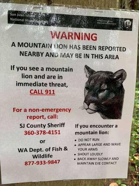 Warning posted in the area
Photo contributed by Kevin Culmback