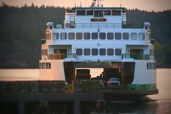 Darrell Kirk / staff photo
A ferry in the San Juans