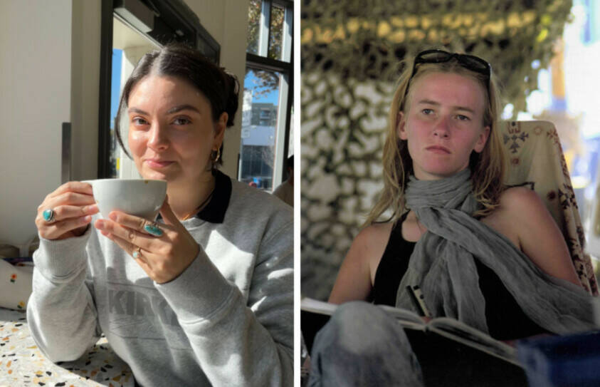 Hamid Ali and Denny Sternstein photos.
Ayşenur Ezgi Eygi (left) and Rachel Corrie were both killed while protesting in Palestine. Eygi was killed in 2024, and Corrie in 2003.